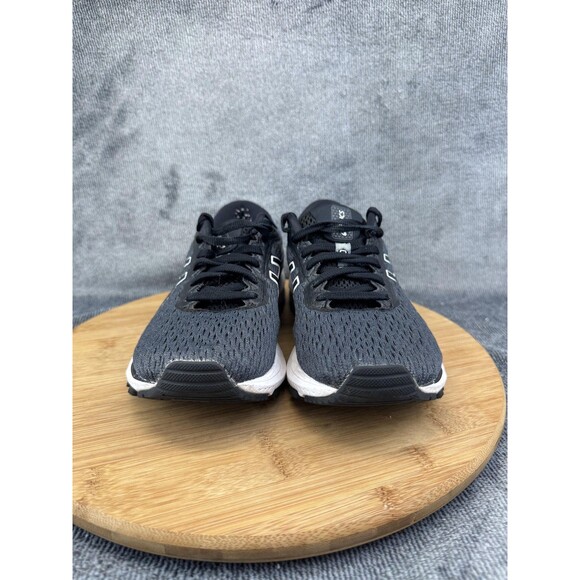 Asics GT-1000 9 Running Shoes Womens Size 7 Black White Duomax Support FlyteFoam - Picture 2 of 10